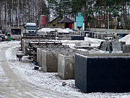 Zbiorniki betonowe Wrzeszcz